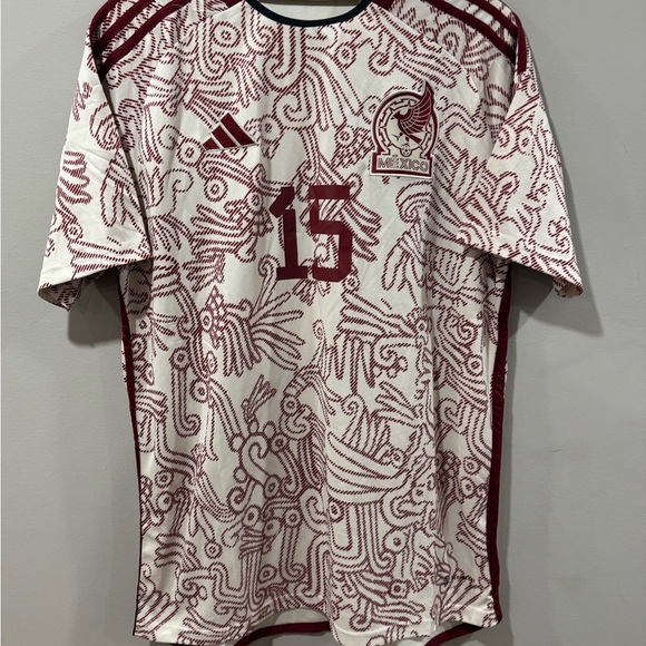Adidas Mexico National Soccer Team Football Soccer Jersey - Picture 14 of 14
